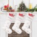 Elegant personalised christmas stocking with name